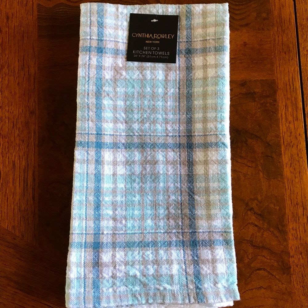 Cynthia Rowley Set of Towels x 3 NWT